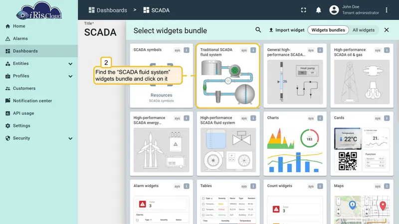 Widget library bundles